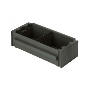 Ablageschale schmal schwarz