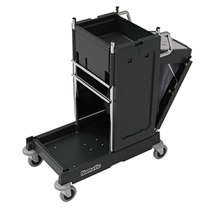 ProMatic Edelstahl Reinigungswagen